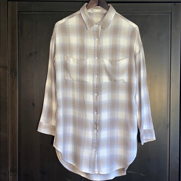 Gentle Fawn Plaid Button Up - Picture 3 of 6